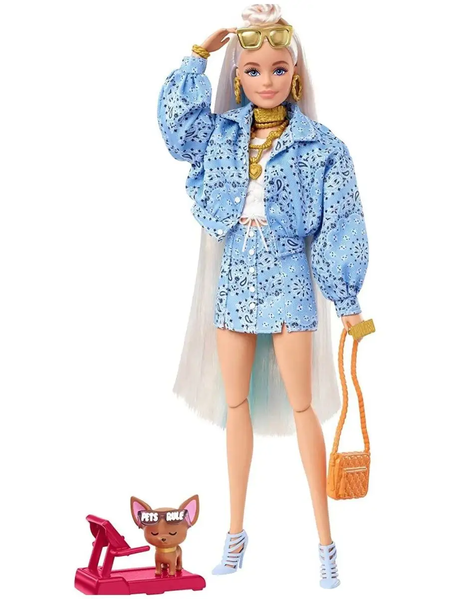 Кукла Барби Экстра Блондинка HHN08 Barbie 165621014 купить за 3 589 ₽ в  интернет-магазине Wildberries