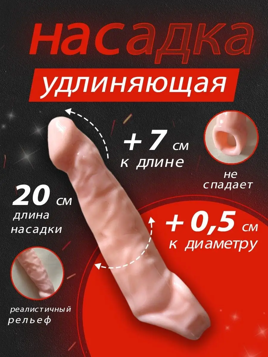 Насадка на член SexBliss 165639037 купить за 480 ₽ в интернет-магазине  Wildberries