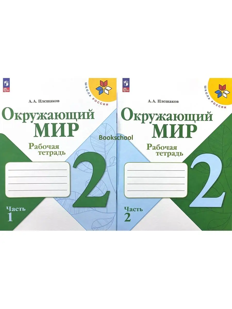 Окружающий мир 2 класс Рабочая тетрадь Плешаков Набор 5 штук Просвещение  165652116 купить за 3 666 ₽ в интернет-магазине Wildberries