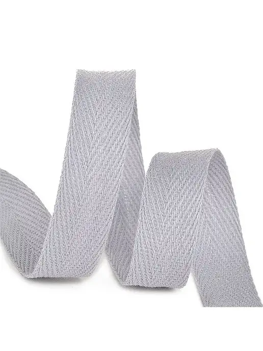 Lace Тесьма киперная 10 мм xлопок серый, серый, фото 2