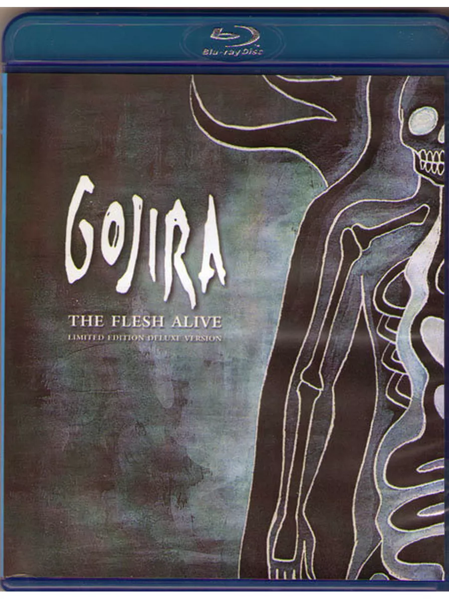 Gojira The Flesh Alive (Blu-ray) купить по цене 924 ₽ в интернет-магазине  Wildberries | 165671939