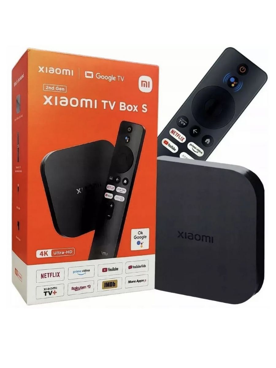 Xiaomi медиаплеер mi tv box s 2nd