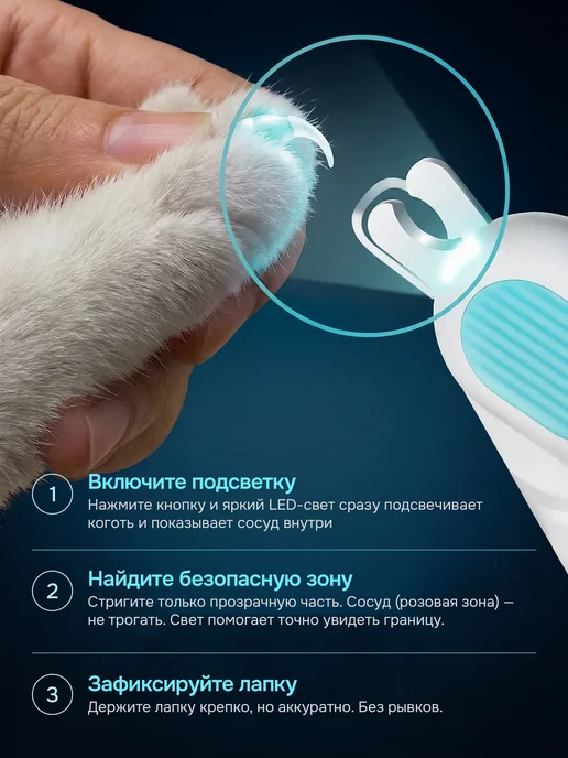 Питомыч Когтерезка для кошек и собак ножницы, вариант, фото 4
