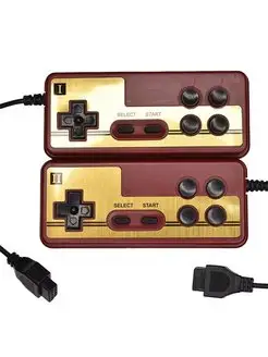 Комплект джойстиков для Денди 8 bit разъем узкий 9pin, 2 шт 165700683 купить за 528 ₽ в интернет-магазине Wildberries