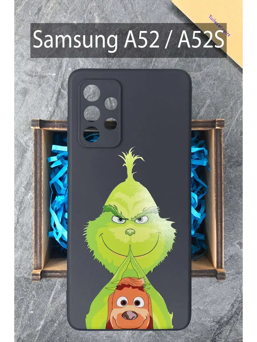 Чехол на Samsung A52 на Самсунг А52 с рисунком COVERGOOD 165709449 купить  за 414 ₽ в интернет-магазине Wildberries