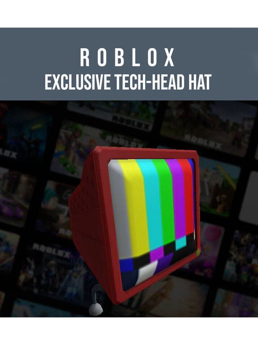 Скин Roblox Exclusive Tech-Head Hat (Россия) Digital Code Pro 165714293  купить за 545 ₽ в интернет-магазине Wildberries