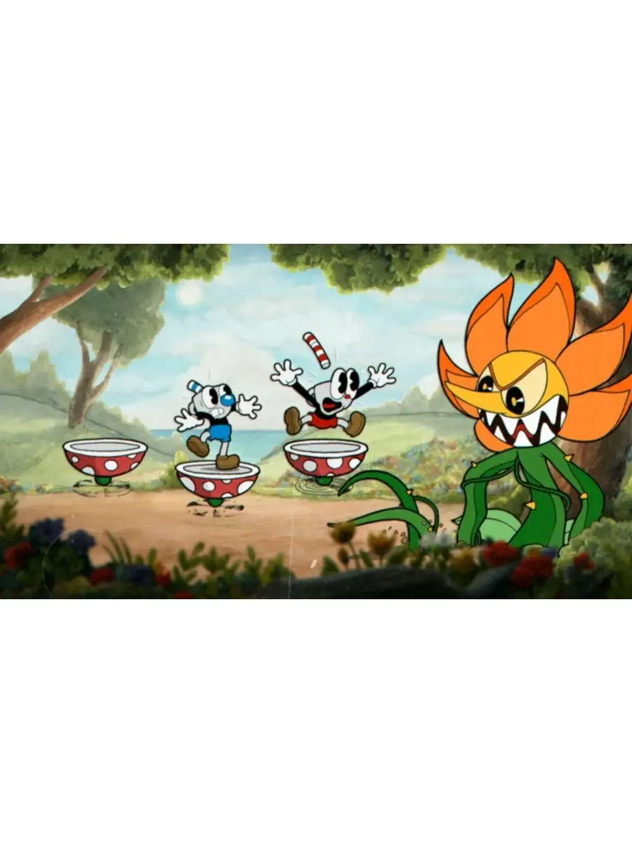 Cuphead (PS4 PS5, новый диск, русская версия) ХДМИ 165719905 купить в  интернет-магазине Wildberries