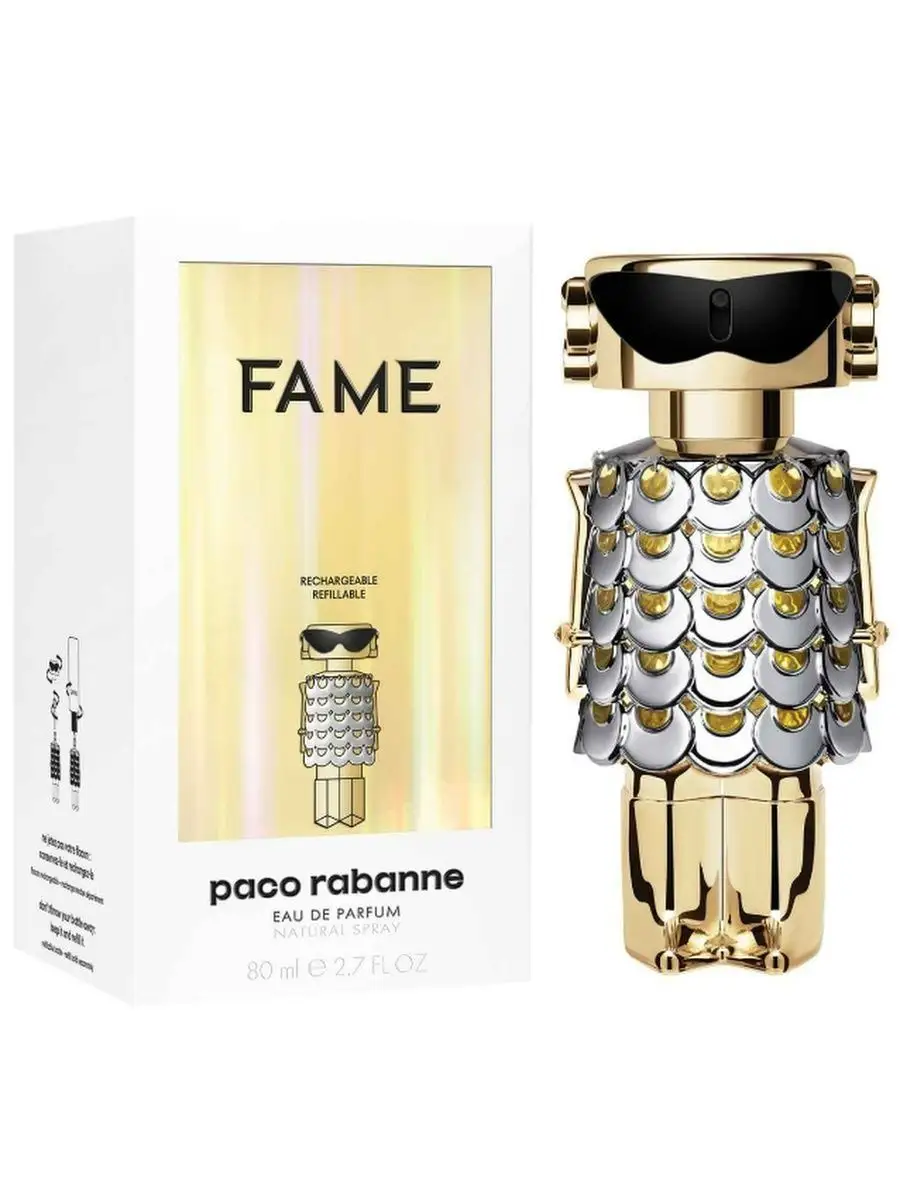 国内未展開 Paco Rabanne Fame Parfum 80ml FAME 80мл, духи Пако Рабанне Фэйм PACO RABANNE 165735896 купить за