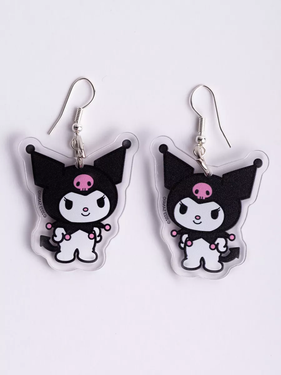 Серьги аниме Hello Kitty Куроми бижутерия Май Мелоди Стикит 165744569  купить за 189 ₽ в интернет-магазине Wildberries