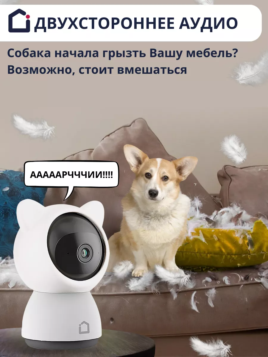 Камера Видеонаблюдения WiFi iFEEL Alien IFS-CP003 iFEEL Systems 165802619  купить за 2 305 ₽ в интернет-магазине Wildberries