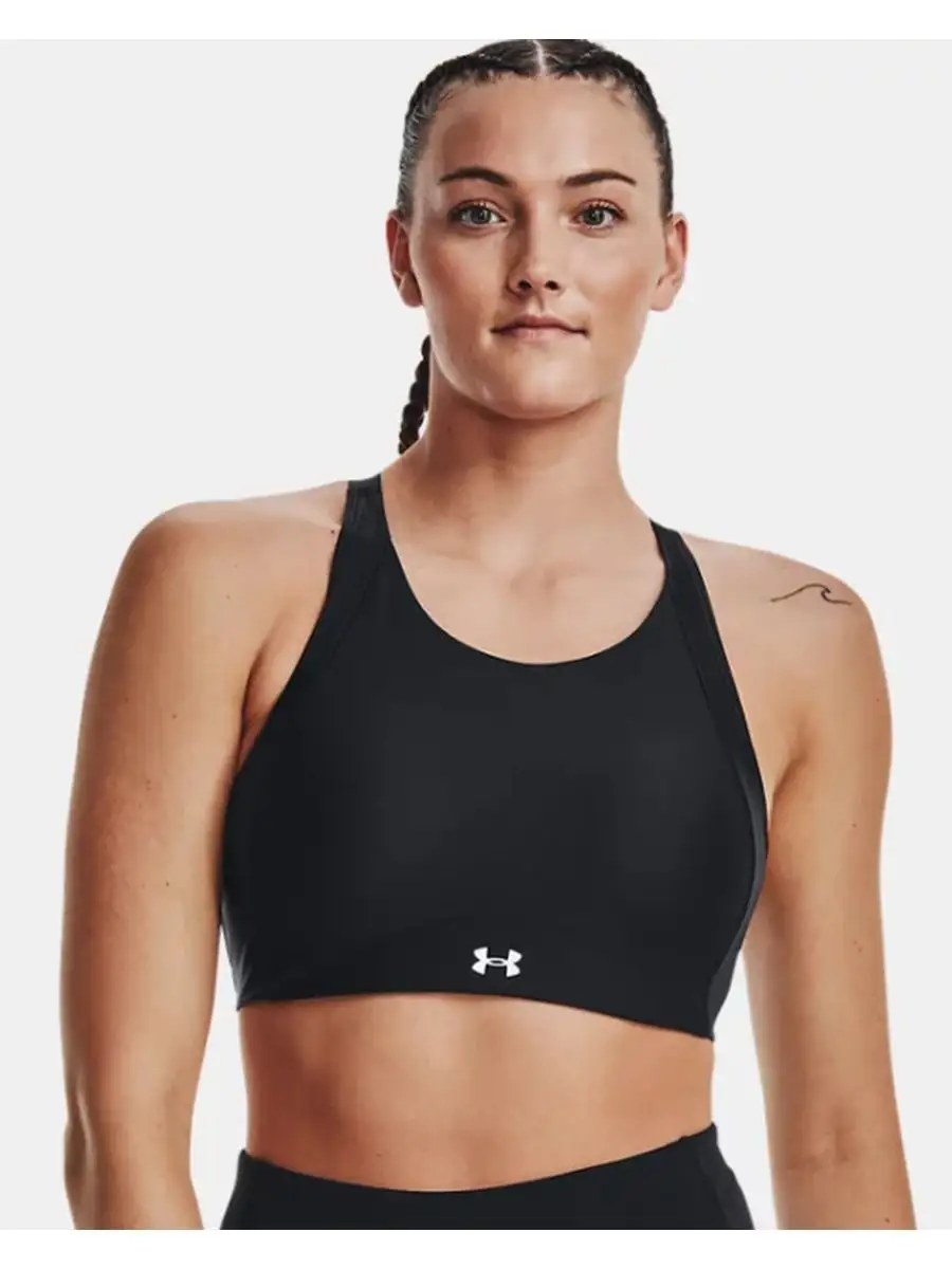 Under armour high on sale neck sports bra