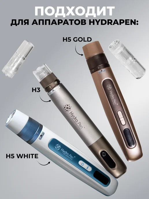 Dr.Pen Картриджи для дермапен, мезотерапия Hydra Pen H3, H5 12 игл, вариант, фото 2