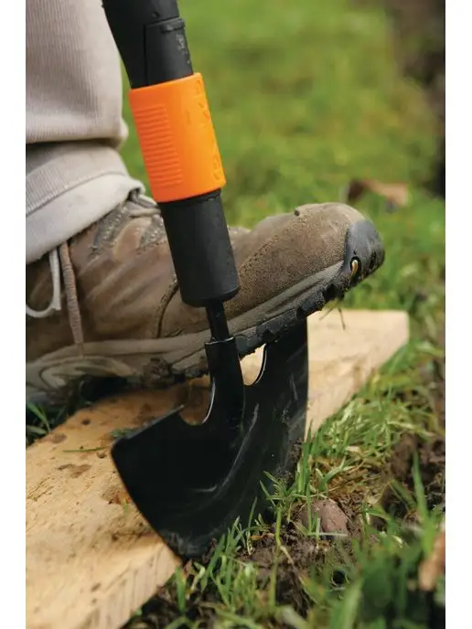 FISKARS Насадка-тяпка для оформления краев QuikFit Фикарс, черный, фото 3