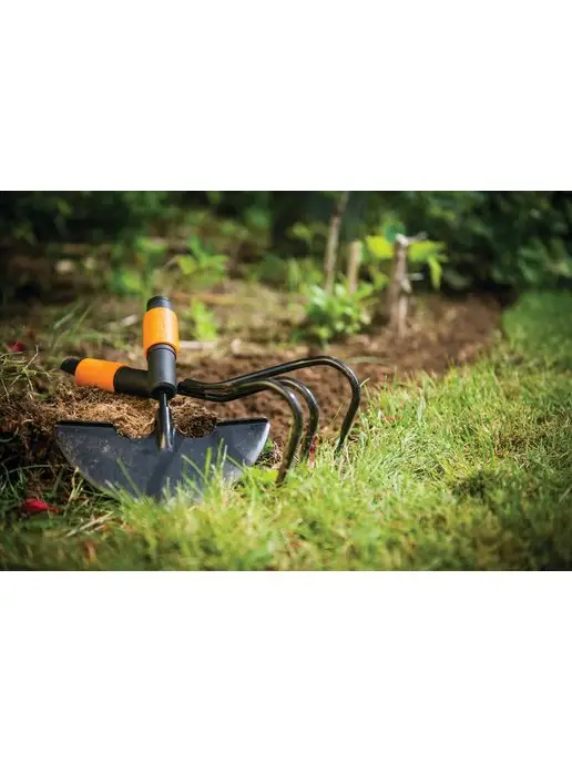 FISKARS Насадка-тяпка для оформления краев QuikFit Фикарс, черный, фото 5