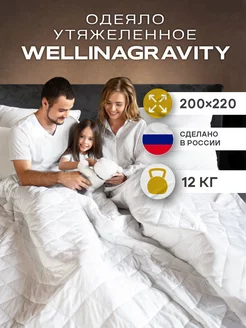 Утяжеленное одеяло евро 12 кг WELLINAGRAVITY 165822583 купить за 9 267 ₽ в интернет-магазине Wildberries