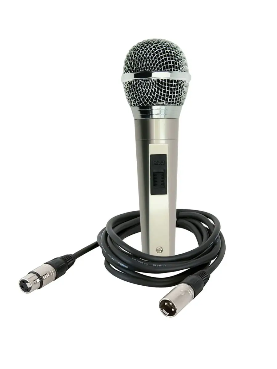 Динамический микрофон TMHK-1 кабель 3 м разъем XLR(M)-XLR(F)