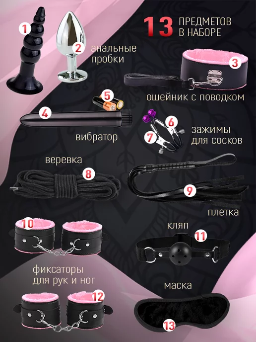 Magnettizer Бдсм набор 18+ для ролевых игр, вариант, фото 2