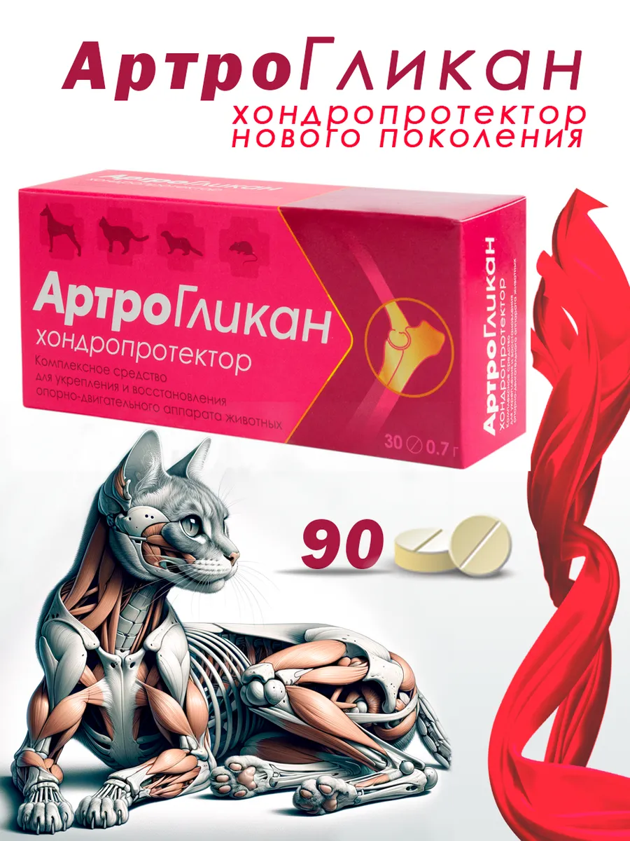 Купить Таблетки Артрогликан 300 Таблеток