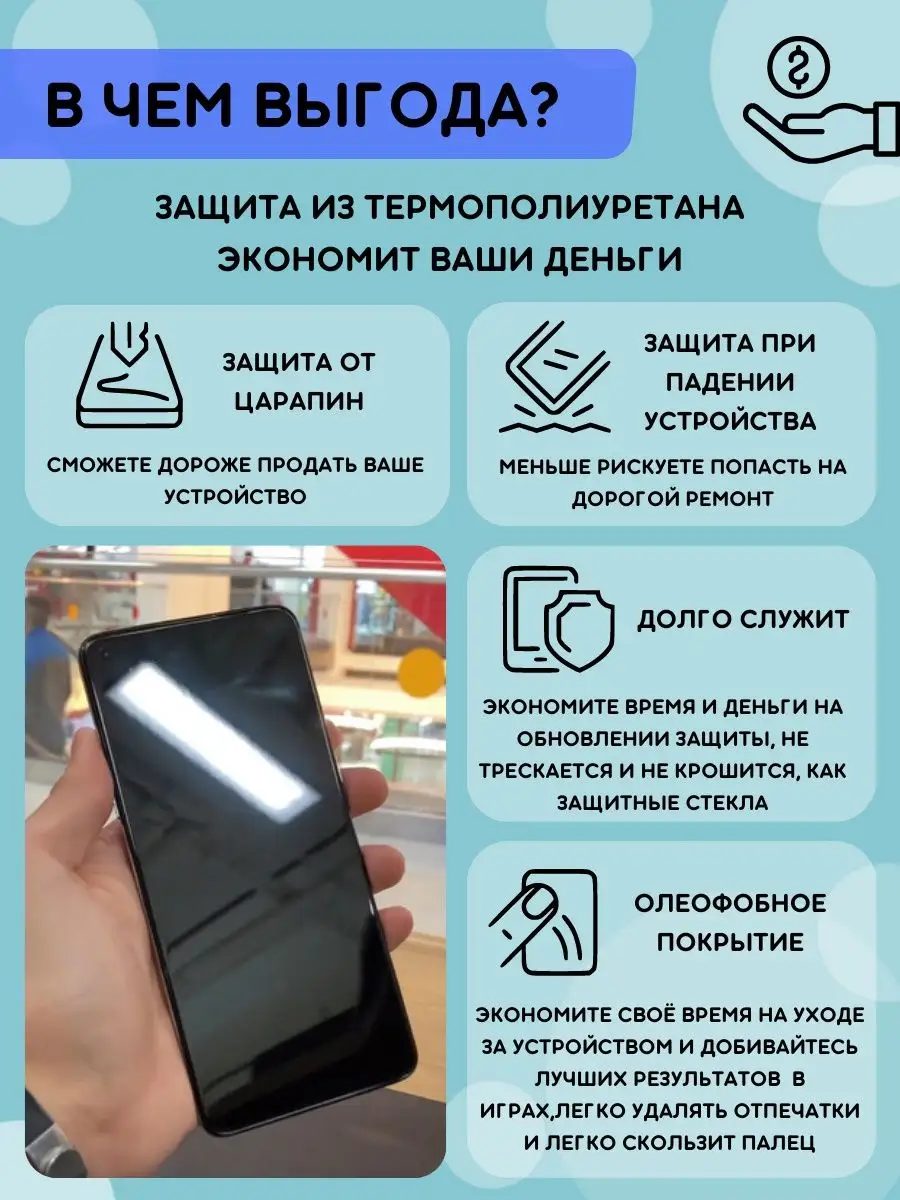 Полиуретановая пленка на SAMSUNG Galaxy S22, S23 Bronks Inc 165905594  купить за 313 ₽ в интернет-магазине Wildberries