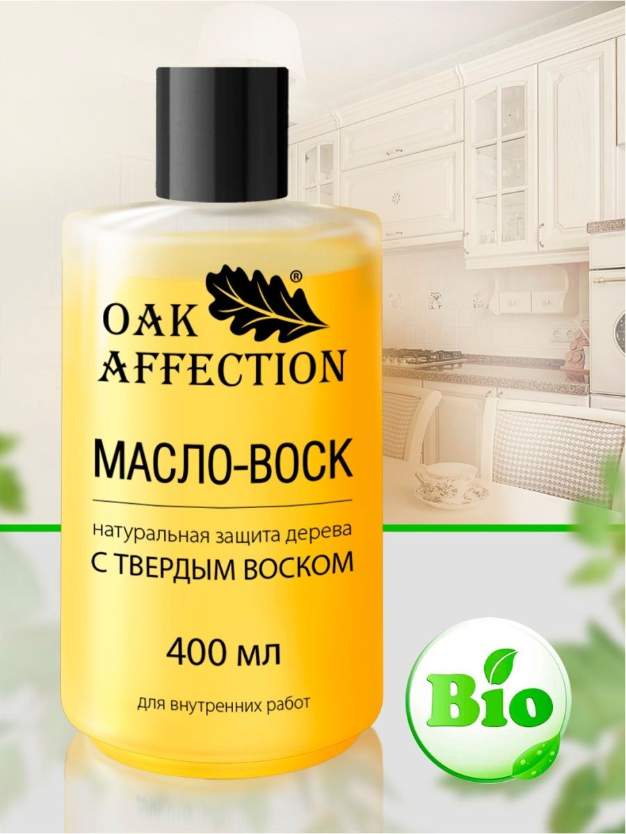 Масло с твердым воском Mighty Oak цвет Эбеновое дерево. Oak affection. Масло с тверд.воском дуб 1 л.