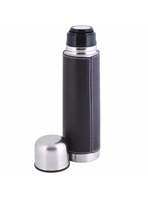 Термос 0.5 для чая металлический с чехлом - фото 6