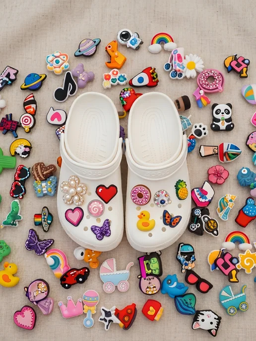 GLEMmix Джибитсы на crocs jibbitz набор 50 шт, 50 шт, фото 4