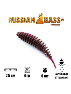 Силиконовая приманка Шумный 3 дюйма (75мм) Russian Bass 165998410 купить за 178 ₽ в интернет-магазине Wildberries