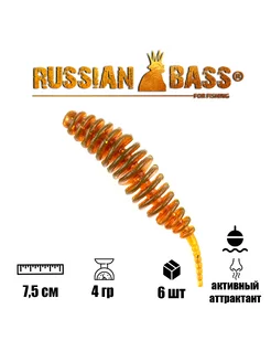 Силиконовая приманка Шумный 3 дюйма (75мм) Russian Bass 165998414 купить за 186 ₽ в интернет-магазине Wildberries