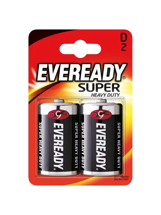 Eveready Батарейка солевые Super Heavy Duty D