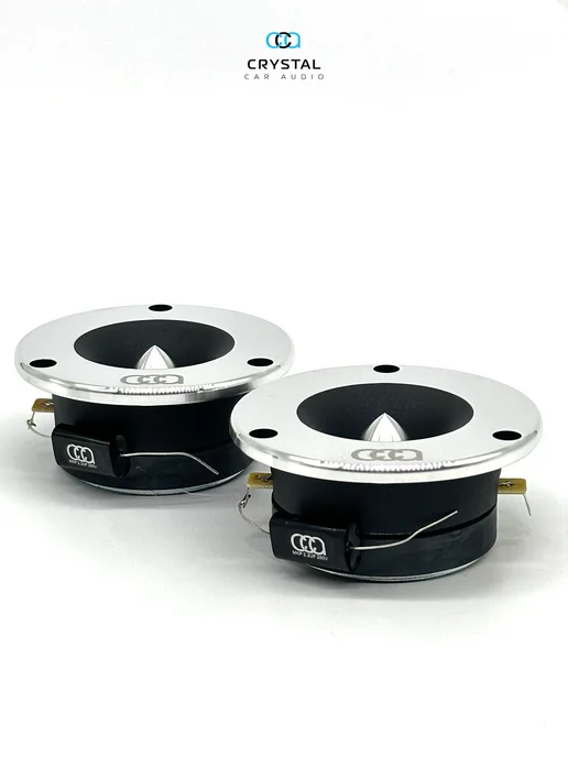 CrystalCarAudio Рупора автомобильные Crystal TW 02 твитеры, серый, фото 7