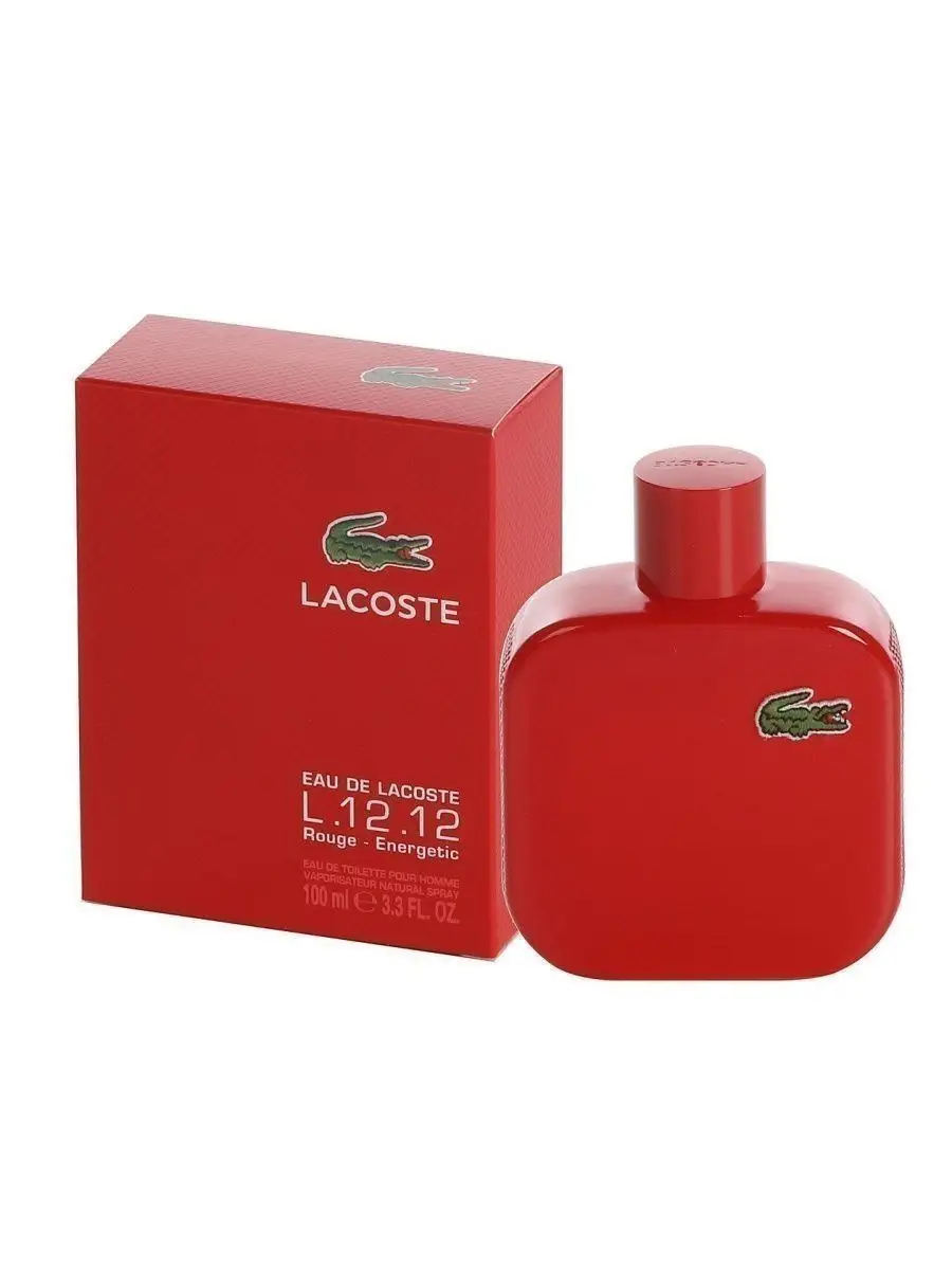 Basket lacoste best sale homme rouge