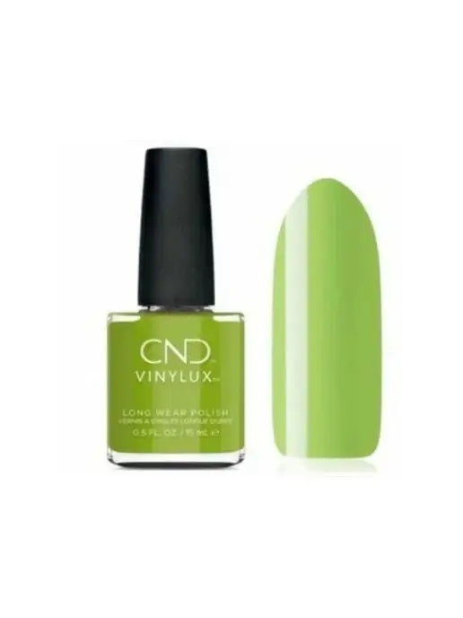 CND Лак для ногтей Vinylux 363 Crisp_Green без лампы