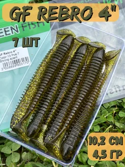 Приманки силиконовые на щуку GF Swing Impact 4" 13 Green Fish 166044842 купить за 320 ₽ в интернет-магазине Wildberries