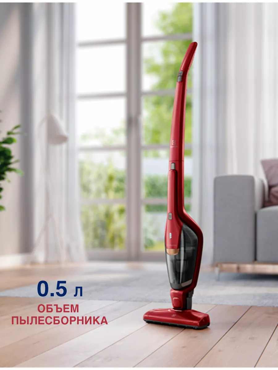 Вертикальный беспроводной мощный пылесос Electrolux 166049339 купить в  интернет-магазине Wildberries