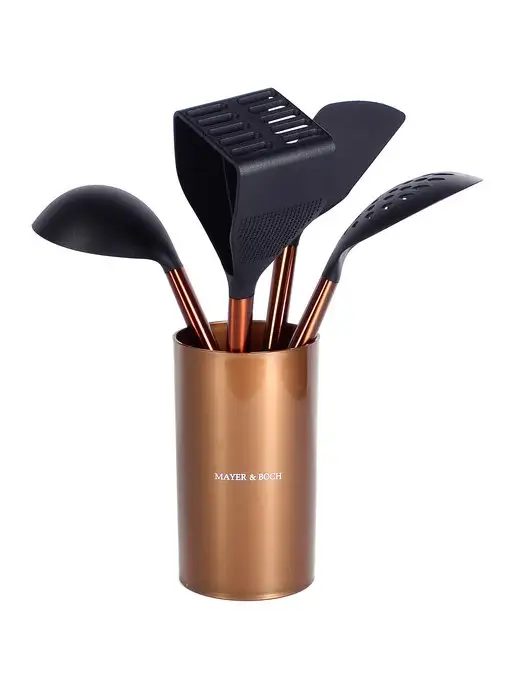 Кухонный набор с подставкой 5 предметов - фото 4