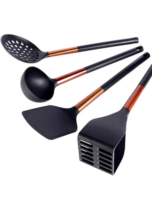 Кухонный набор с подставкой 5 предметов - фото 6