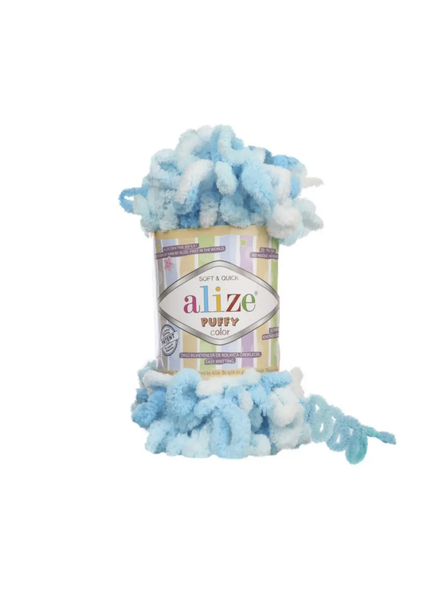 Пряжи alize puffy color. Пряжи alize puffy color