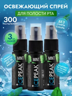 Спрей освежитель для рта со вкусом мяты 3 шт Icepeak 166102446 купить за 402 ₽ в интернет-магазине Wildberries