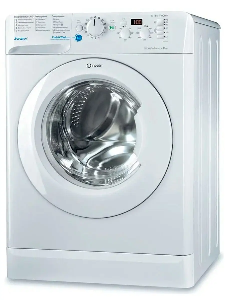 Стиральная машина Indesit Innex BWSD 51051 INDESIT 166111651 купить в  интернет-магазине Wildberries