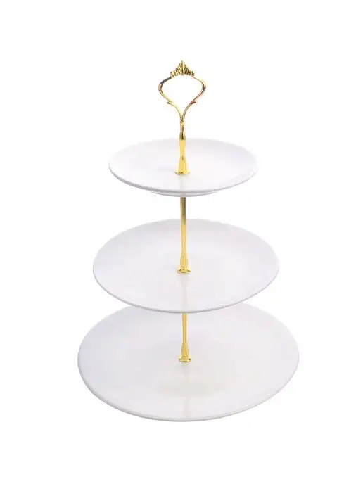 Конфетница сервировочная 3 яруса - фото 8