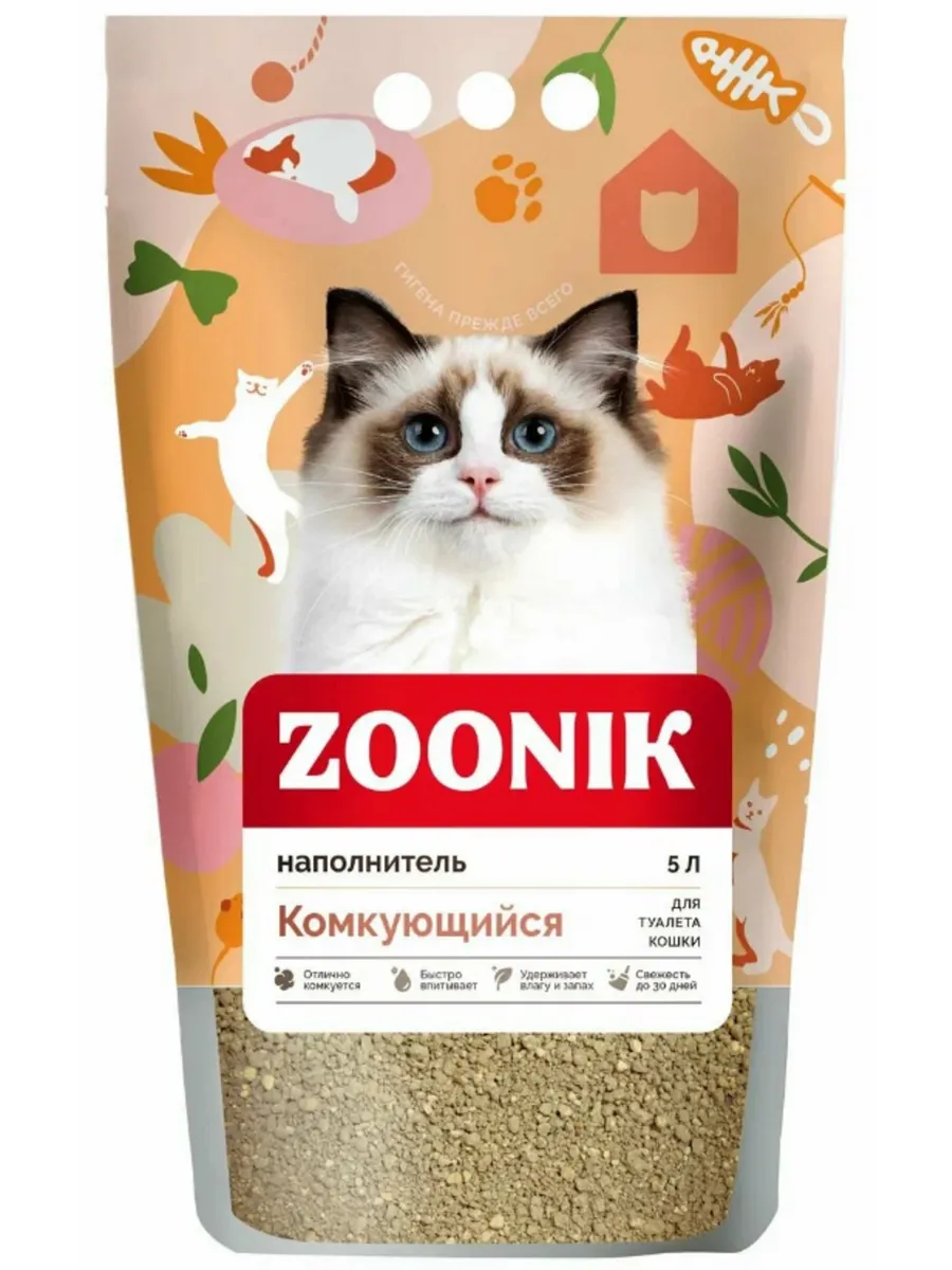 Наполнитель комкующийся...