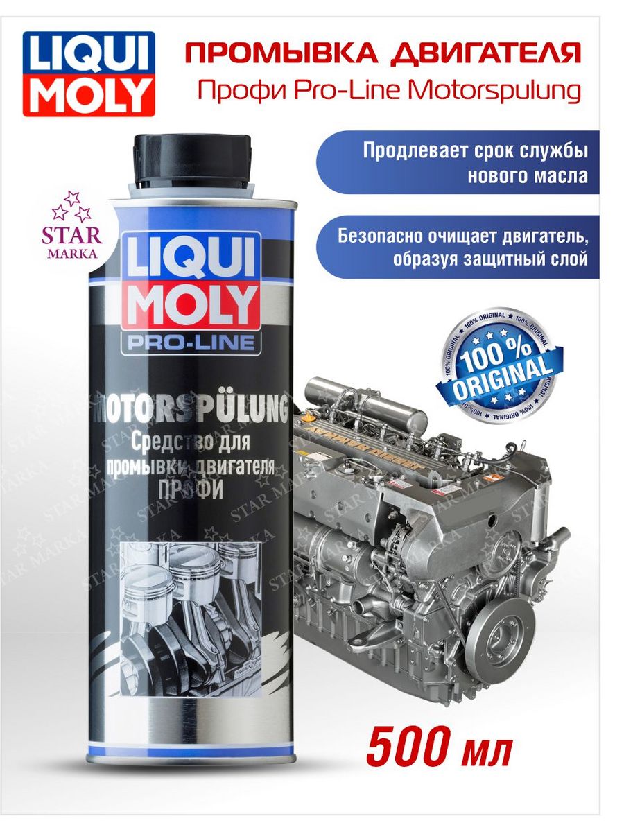 Liqui Moly Pro-line Motorspulung.