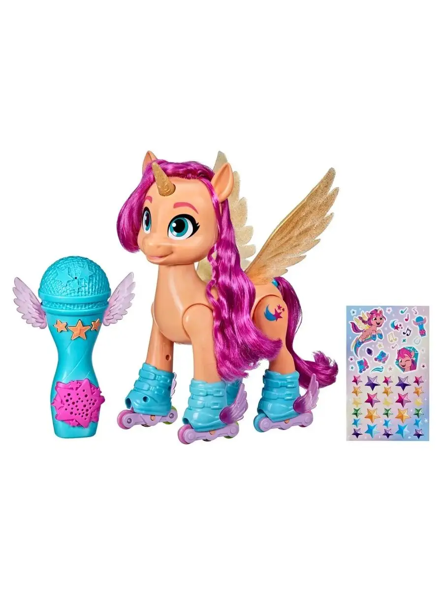 Игрушка MLP Hasbro Пони фильм Поющая Санни Старскаут F17865 My Little Pony  166216973 купить в интернет-магазине Wildberries