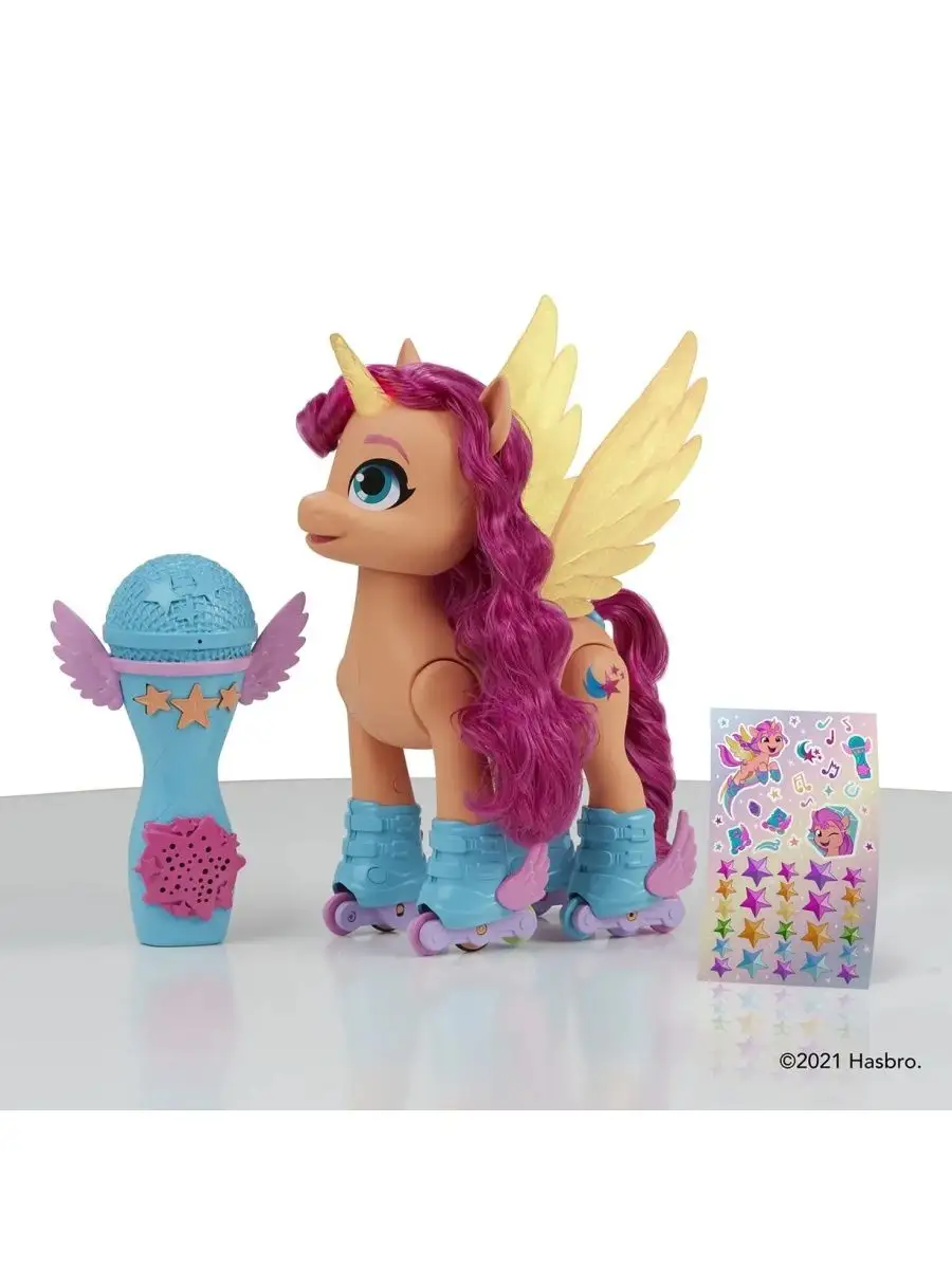 Игрушка MLP Hasbro Пони фильм Поющая Санни Старскаут F17865 My Little Pony  166216973 купить в интернет-магазине Wildberries