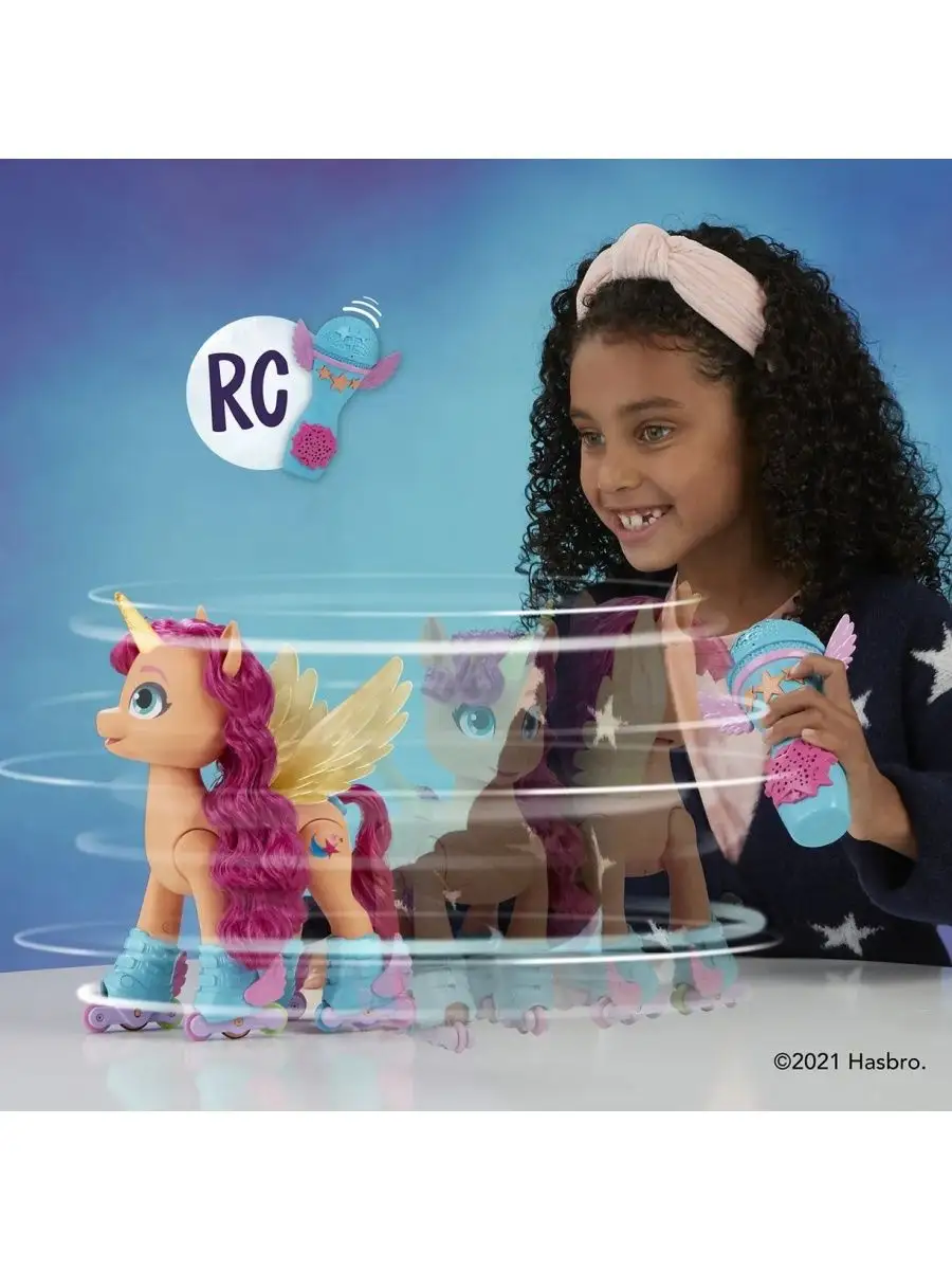 Игрушка MLP Hasbro Пони фильм Поющая Санни Старскаут F17865 My Little Pony  166216973 купить в интернет-магазине Wildberries