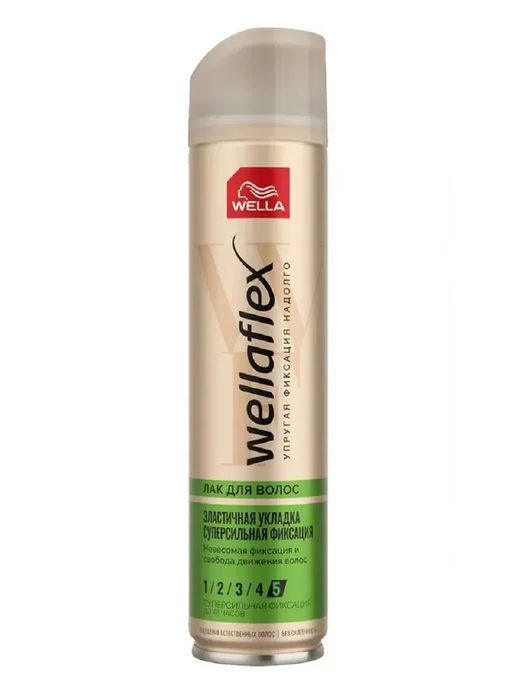WELLAFLEX Лак Silk Finish&Hold (Flexible) ССФ-5, Лак для волос, 250 мл, фото 2