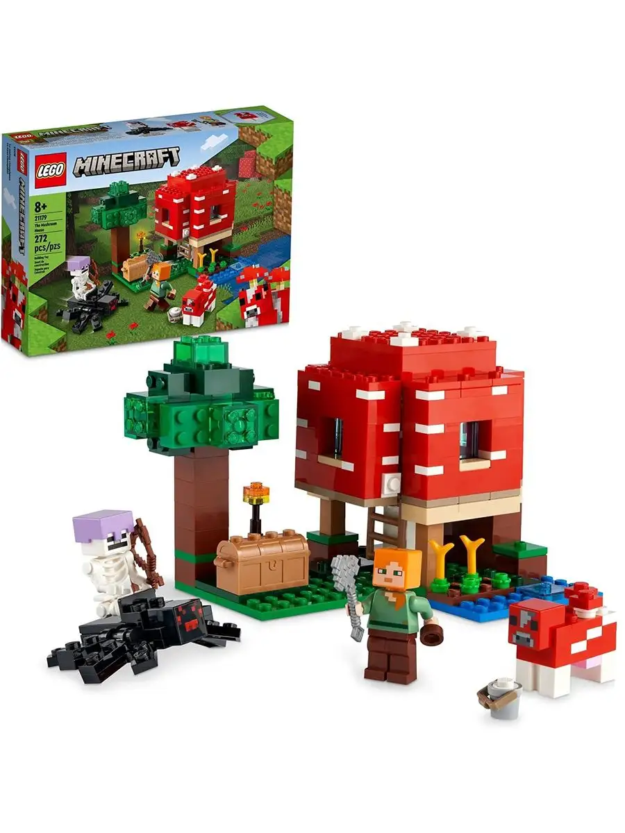 LEGO Minecraft 21179 - Грибной дом Империя Кукол 166258937 купить в  интернет-магазине Wildberries