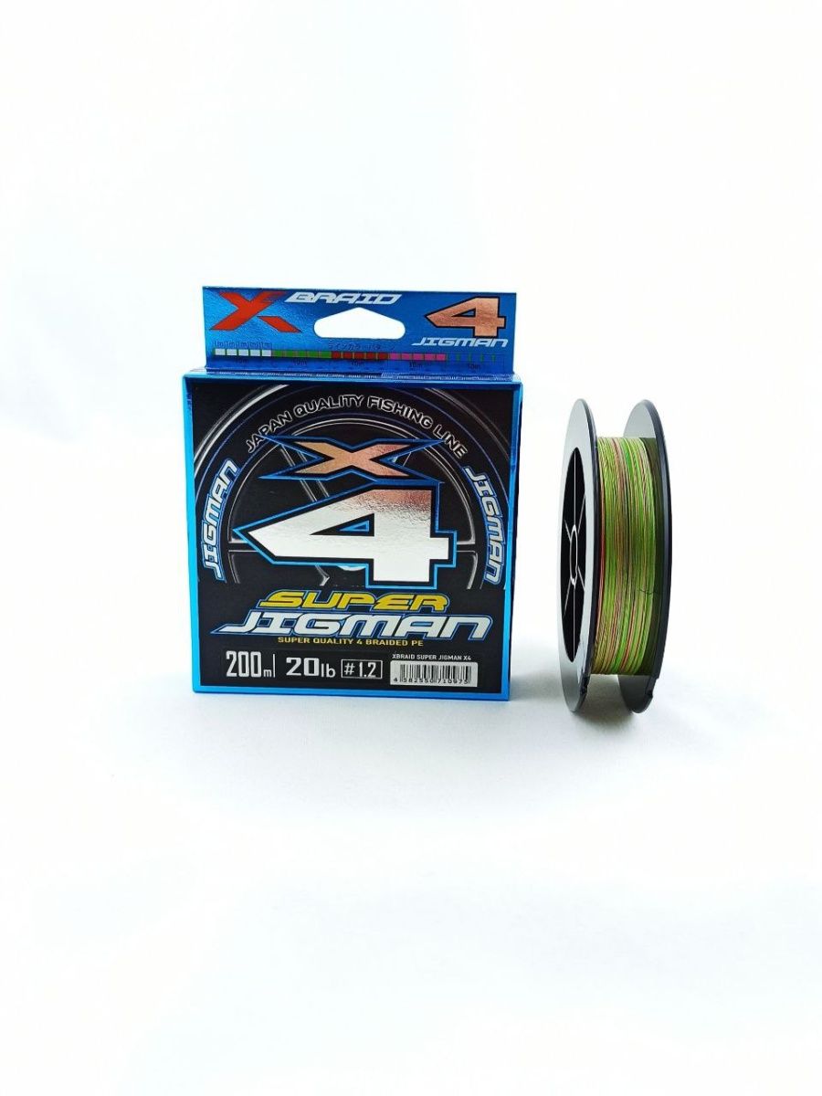 Jigman x4. YGK G-Soul super Jig man x8 200m 3.0 (0.285 mm).