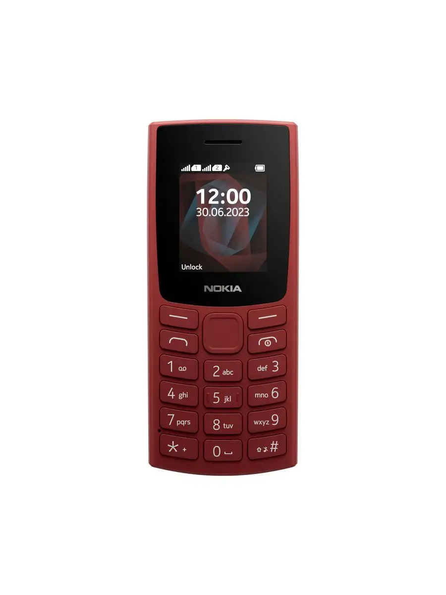 Мобильный телефон 105 TA-1557 DS, красный (2023) Nokia 166275482 купить в  интернет-магазине Wildberries