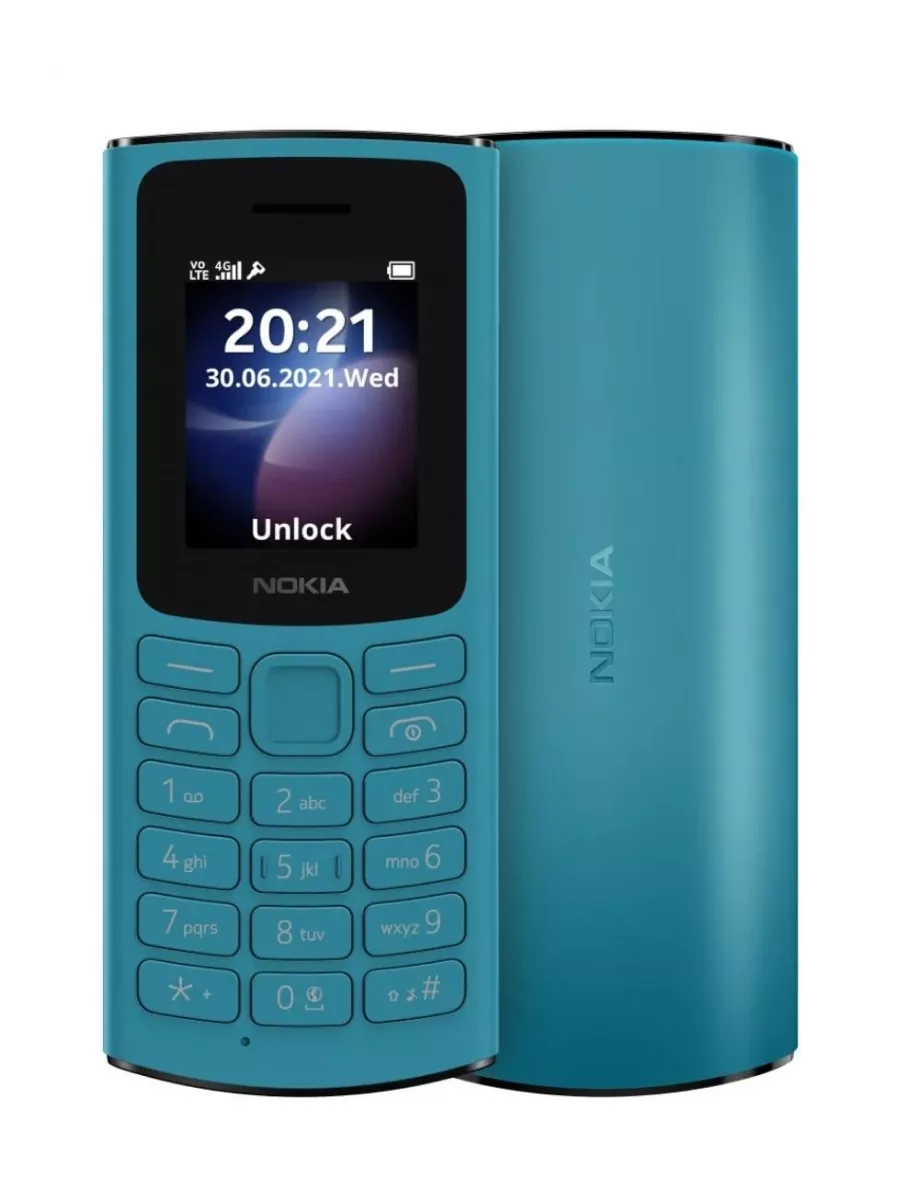 Мобильный телефон 105 TA-1557 DS, голубой (2023) Nokia 166275483 купить в  интернет-магазине Wildberries